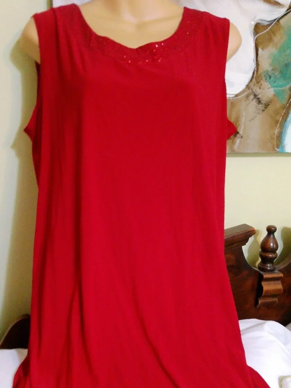 2 PC RED DRESS SET JACKET AND DRESS SIZE XL PETITE NWOT